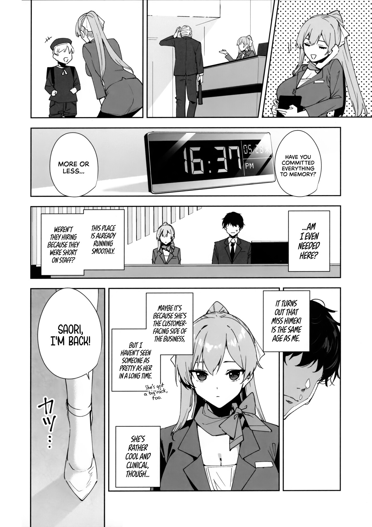 Hentai Manga Comic-Tower Reception, at your Service!-Read-7